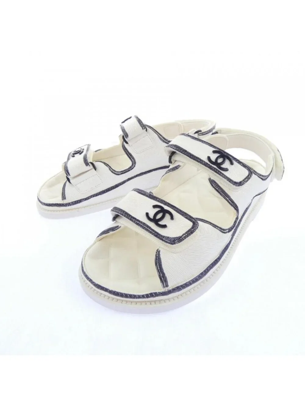 Chanel Sandals White